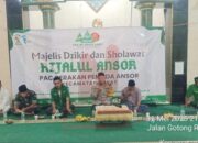 Kapolsek Babat Hadiri Giat Majlis Dzikir dan Sholawat Rijalul Ansor PAC GP Ansor