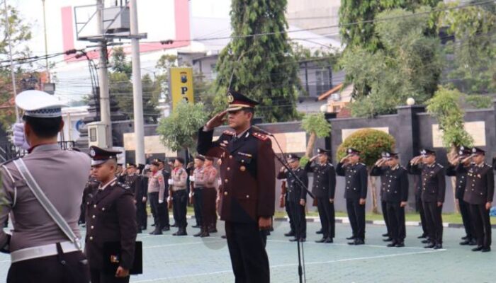 Polresta Banyuwangi Gelar Upacara Peringatan Hari Lahir Pancasila