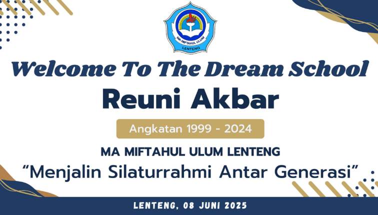 Flyer acara Reuni Akbar lintas angkatan itu akan mempertemukan kembali para alumni dari angkatan 1999 hingga 2024. @by_News9.id