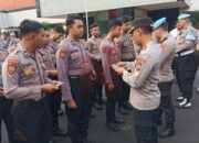 Wakapolres Lamongan Pimpin Pemeriksaan Gaktibplin, Tekankan Disiplin dan Pelayanan Prima