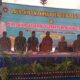 FOTO: Wakil Bupati Sampang, H. Ahmad Mahfud, (tiga dari kanan) saat menghadori lauching program makan bergizi gratis (MBG). @by_News9.id