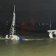 FOTO: Kapal Motor (KM) Pesawat III yang kandas saat hendak menyeberang ke Pulau Gili Genting, @by_News9.id