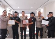Tiga Kapolres dan Tiga Ketua Cabang PSHT Sepakat Jaga Kondusifitas Pengesahan Warga Baru