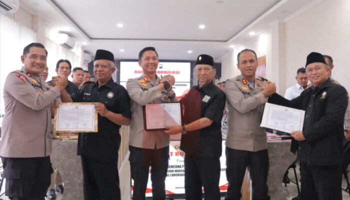 Tiga Kapolres dan Tiga Ketua Cabang PSHT Sepakat Jaga Kondusifitas Pengesahan Warga Baru