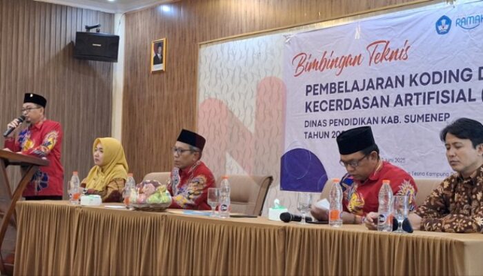 Siap Hadapi Era Digital! 129 Guru di Sumenep Dilatih Koding dan Kecerdasan AI