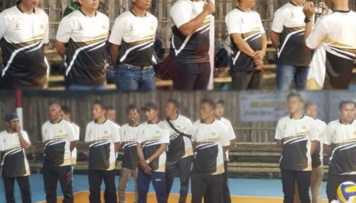 Turnamen Bhayangkara Cup II Resmi Dibuka, 34 Tim Voli Rebut Trofi Kebanggaan Arjasa