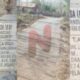FOTO: Dua prasasti proyek pada titik lokasi yang sama namun dengan tahun anggaran yang berbeda, 2023 dan 2024. @by_News9.id