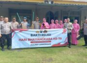 Bakti Religi di Gereja Santa Maria, Polsek Babat Peringati Hari Bhayangkara ke-79