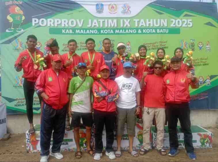 FOTO: Tim putri Sumenep tampil luar biasa saat menumbangkan tim kuat sekaligus tuan rumah, @by_News9.id