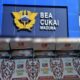 FOTO: Kantor Bea Cukai Madura dan Rokok ilegal tanpa dilekati pita cukai merek Sinar Gudang Emas, @by_News9.id
