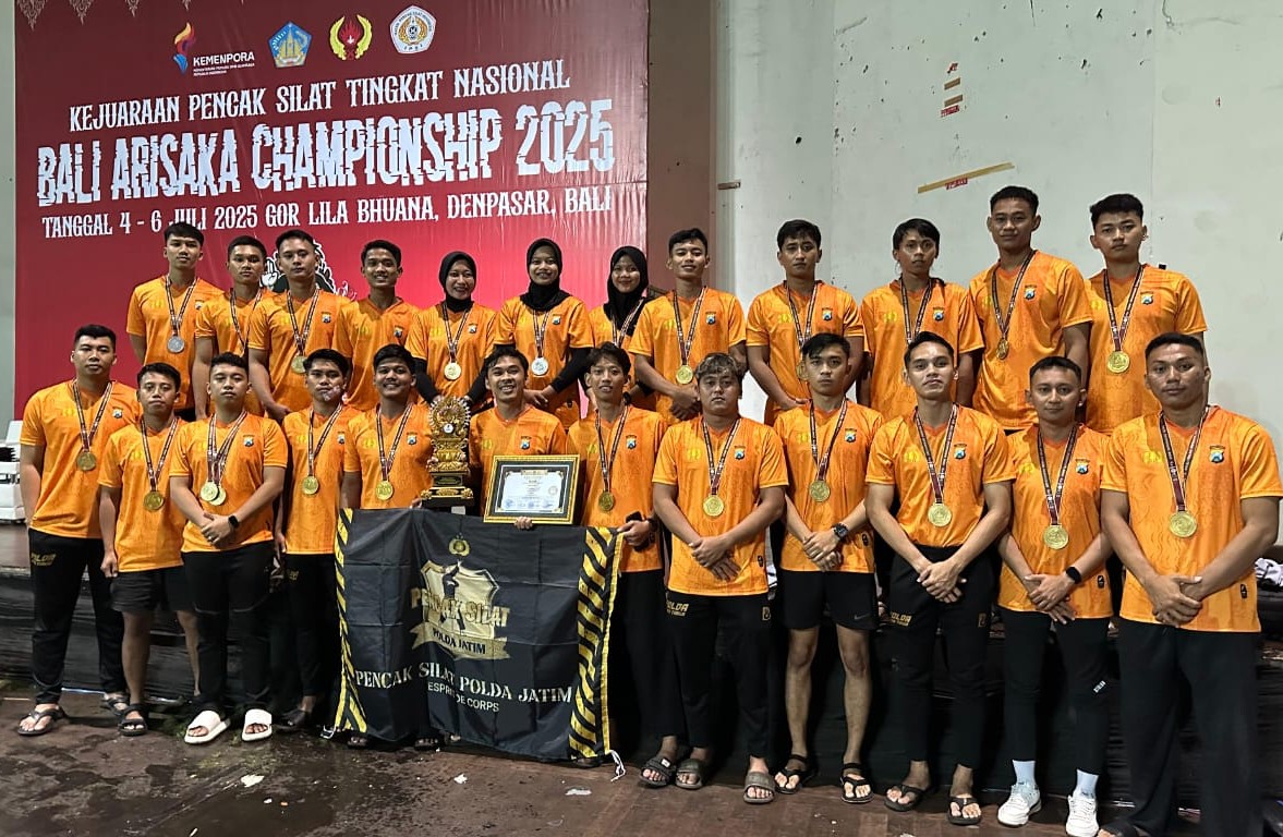 FOTO: Prestasi membanggakan kembali ditorehkan oleh anggota Polres Lamongan. Bripda Sholeh Maulana, Bintara Unit Reskrim Polsek Babat. @by_News9.id