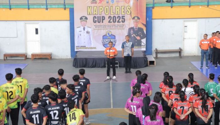Kapolres Lamongan Cup Tahun 2025 Berlangsung Meriah Di Gor Lamongan Sport Center