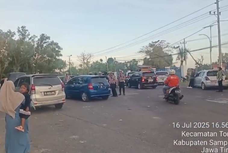 FOTO: Polres Sampang kembali menggelar Operasi Patuh Semeru 2025. @by_News9.id