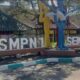 FOTO: Gedung Sekolah Menengah Pertama negeri 1 Senduro. @by_News9.id