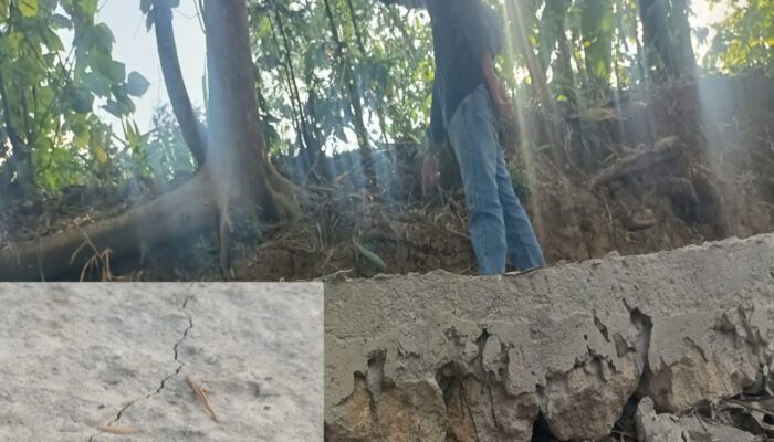 GAWAT Temukan Kejanggalan Proyek Rabat Beton di Sampang