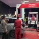 FOTO: Polsek Lumajang Kota menerjunkan personel untuk melakukan pengamanan di SPBU. @by_News9.id