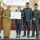 FOTO: Bupati dan Wakil Bupati bersama Ketua DPRD beserta Wakil usai Paripurna. @by_News9.id