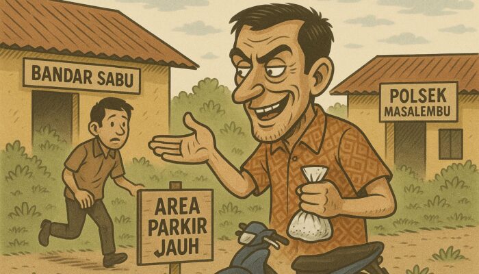 Modus Licik Bandar Narkoba Masalembu, Sepeda Motor Pembeli Diwajibkan Parkir Jauh