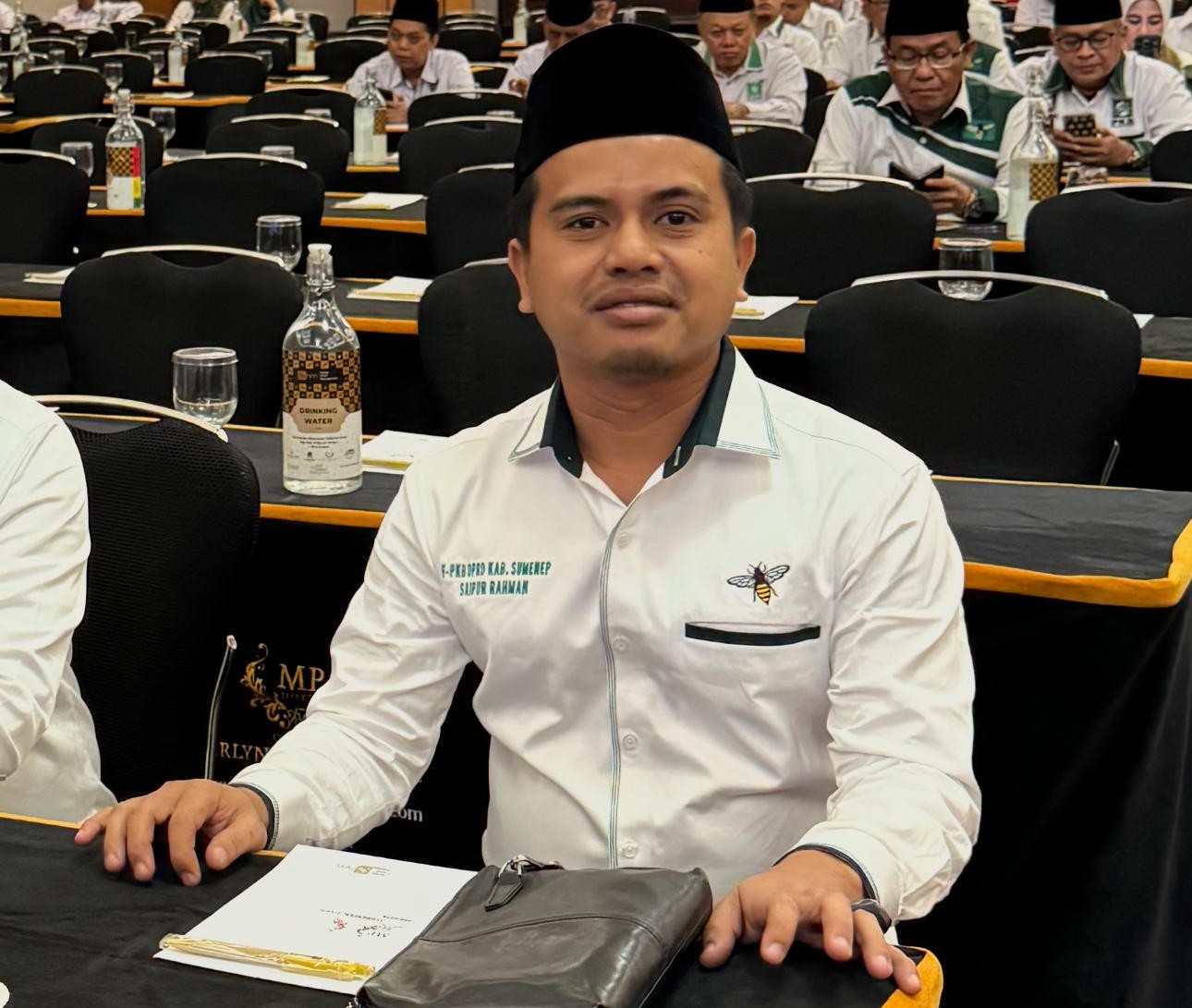 FOTO: Saipur Rahman, Ketua Satgas BANAAR Ansor sekaligus anggota DPRD Sumenep dari Fraksi PKB Dapil 7, @by_News9.id