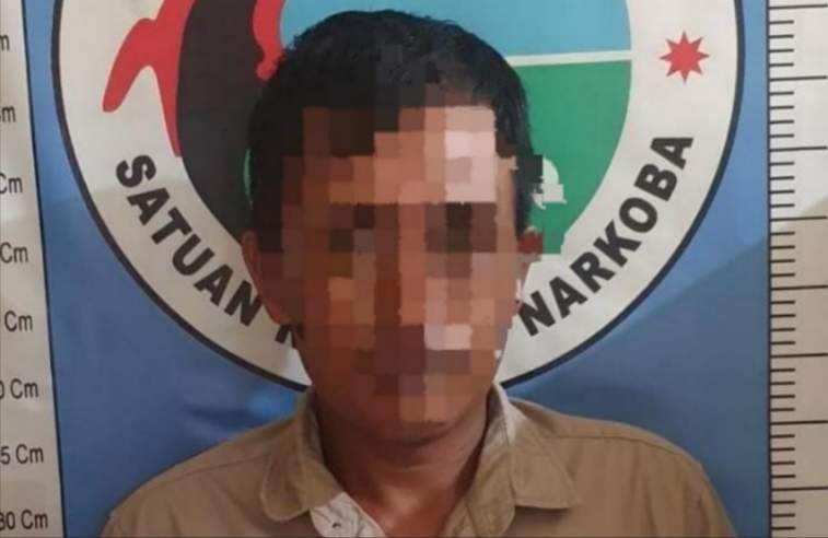 FOTO: Riyanto (bandar), terdakwa kasus peredaran narkotika. @by_News9.id