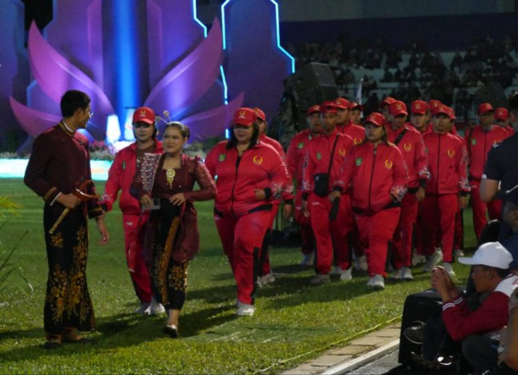 FOTO: Kontingen Kabupaten Sumenep. @by_News9.id