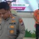 FOTO: Kapolres Pamekasan saat konferensi pers bersama pelaku berinisial ZA (46), yang diketahui seorang ASN asal Sampang, @by_News9.id