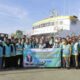 FOTO: Khofifah secara resmi melepas keberangkatan tim Pelayanan Kesehatan Bergerak ke Kecamatan Gayam dan Nonggunong, dua wilayah di Pulau Sapudi. @by_News9.id