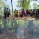 FOTO: Polsek Sokobanah saat melakukan penindakan tempat sabung ayam. @by_News9.id