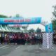 FOTO: Bupati Achmad Fauzi Wongsojudo saat melepas para peserta Soekarno Fun Run Sumenep 2025, @by_News9.id