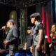 FOTO: Bupati Achmad Fauzi Wongsojudo, saat membawakan lagu 'Tanda Tanya' berhasil mencuri perhatian masyarakat Sumenep. @by_News9.id