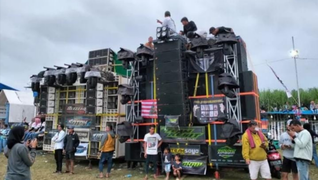 FOTO: Peserta Parade Sound Horeg akan tampil persiapan HUT RI 80. @by_News9.id