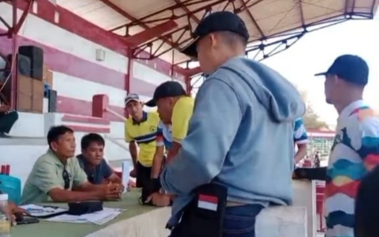 FOTO: Klub PSHW Pasongsongan menuding panitia pelaksana (panpel) bersikap diskriminatif dan tidak profesional. @by_News9.id