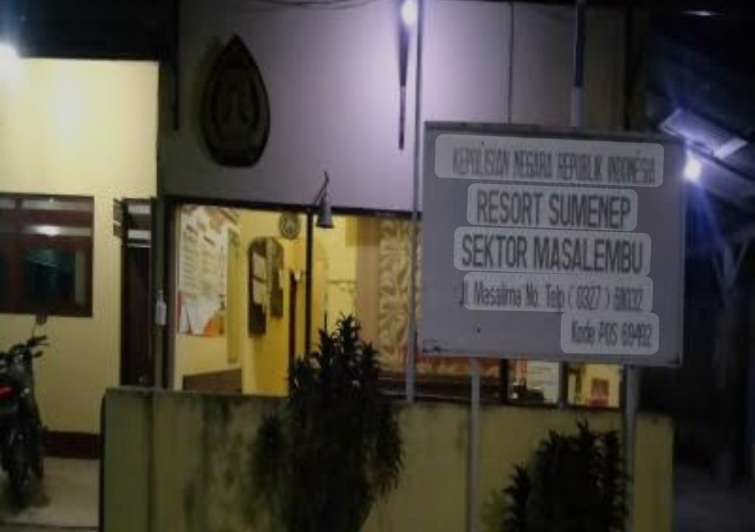 FOTO: Kantor Polisi Sektor (Polsek) Masalembu. @by_News9.id