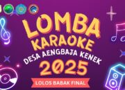 Malam Puncak Lomba Karaoke Antar RT Desa Aengbaja Kenek
