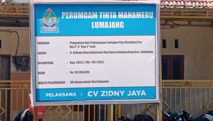 Pemasangan Pipa PDAM Lumajang Disorot, Diduga Tak Penuhi Kedalaman Standar