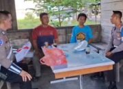 Kanit PJR Polda Jatim V Banyuwangi Ajak Tukang Ojek Tanamkan Jiwa Nasionalisme dan Jaga Keamanan Bangsa