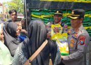 Polres Sampang Salurkan 50 Ton Beras Murah Menjelang HUT ke-80 RI