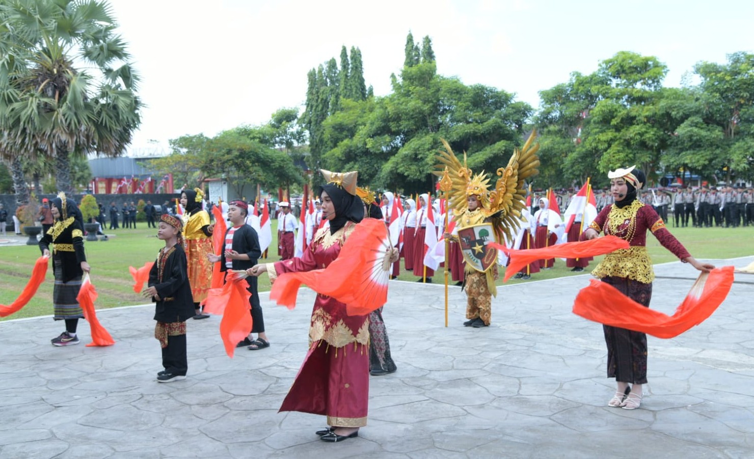 FOTO: Penampilan istimewa siswa-siswi terbaik yang mewakili sekolahnya. @by_News9.id