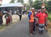 Semangat Kemerdekaan, Desa Lapa Loak Meriahkan HUT RI ke-80 dengan Jalan Sehat
