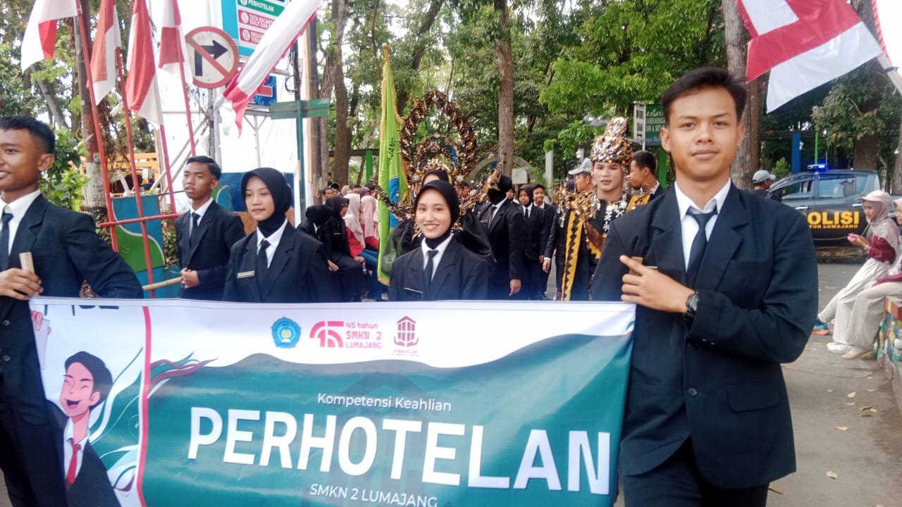 FOTO: Masing masing jurusan menampilkan ke unikan yang menonjolkan jurusan masing - masing. @by_News9.id