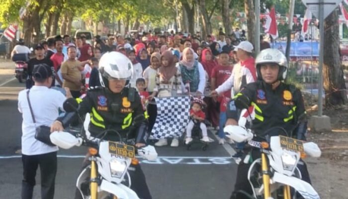 Warga Pabian Gelar Jalan Sehat Meriah Sambut HUT ke-80 RI