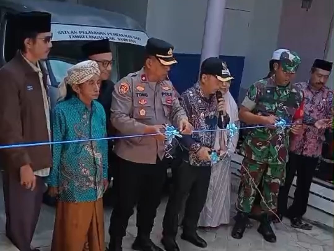 Launching perdana program makan bergisi gratis digelar di Dapur Nurrisky, Dusun Dajaan Barat, Desa Tambelangan,