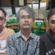 FOTO: Tiga terduga pelaku yang berhasil diamankan Polsek Lenteng bersama barang bukti. @by_News9.id
