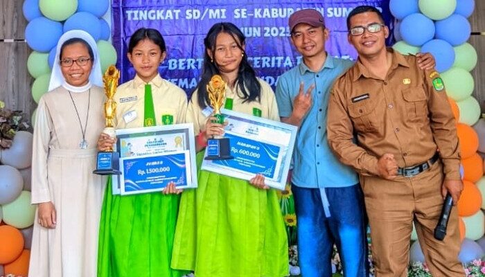 Evelyn dan Lora Harumkan SDK Sang Timur Sumenep