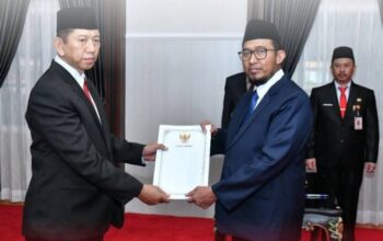 Bupati Fauzi Lantik Syahwan Efendi sebagai Pj Sekda Sumenep