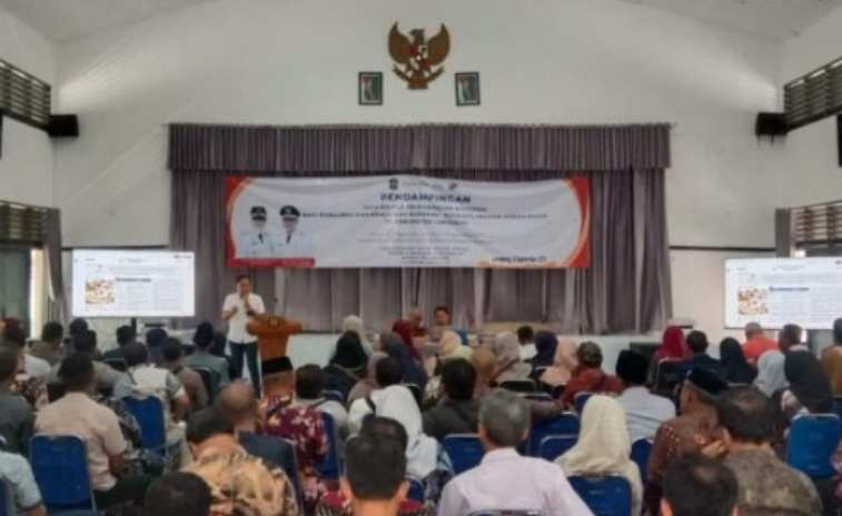 FOTO: Aula SMKN 1 Tekung, Kecamatan Tekung, Kabupaten Lumajang. @by_News9.id