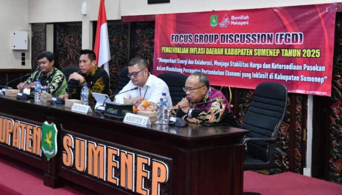 FGD Pemkab Sumenep, Sinergi Pengendalian Inflasi Jadi Kunci Jaga Stabilitas Harga