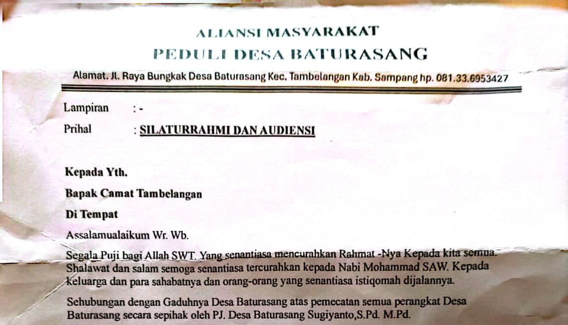 Konflik di Sampang, Seluruh Perangkat Desa Dipecat Sepihak oleh PJ Desa