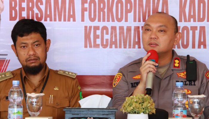 Kapolres Sumenep Gandeng Forkopimka dan Tomas Satukan Langkah Jaga Kamtibmas