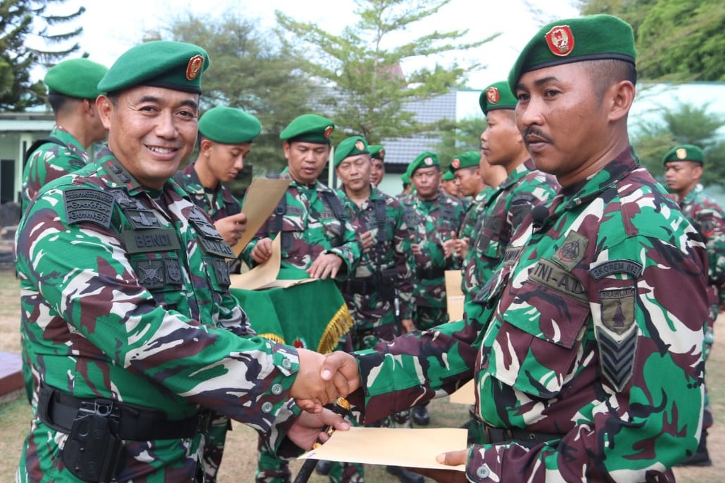 Kodim 0827/Sumenep Gelar Korp Raport, 12 Prajurit Pindah Satuan